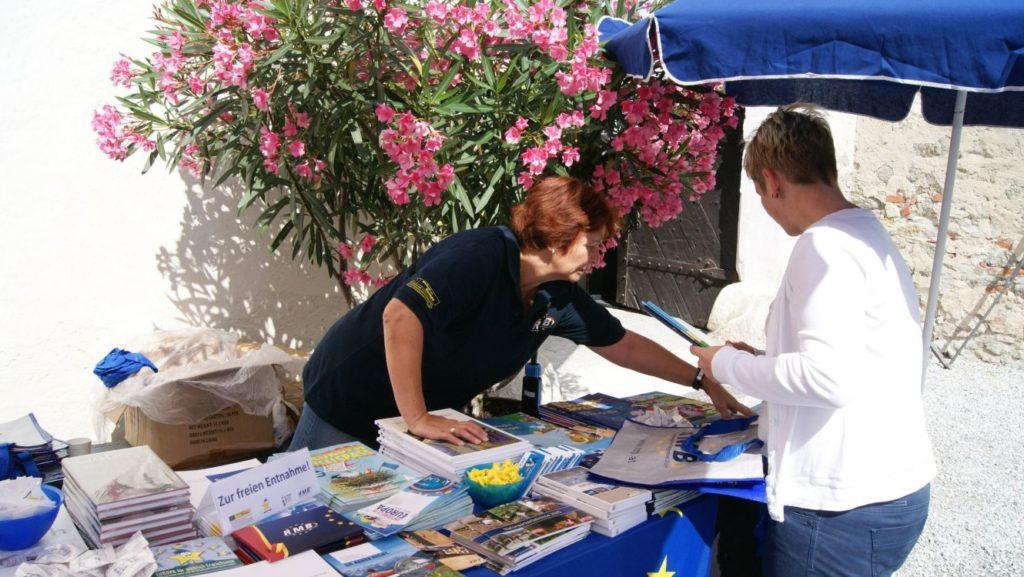 EU Infostand bei Forfel Fantastisch 2019