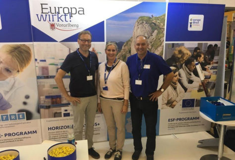 Europainformationsstand bei der Dornbirner Herbstmesse