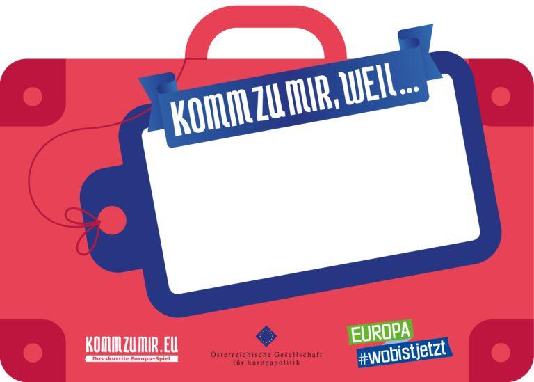 Mehr über den Artikel erfahren EUROPA #wobistjetzt Gewinnspiel