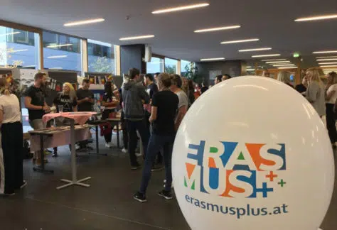 Erasmus+-Fest an der FH Dornbirn