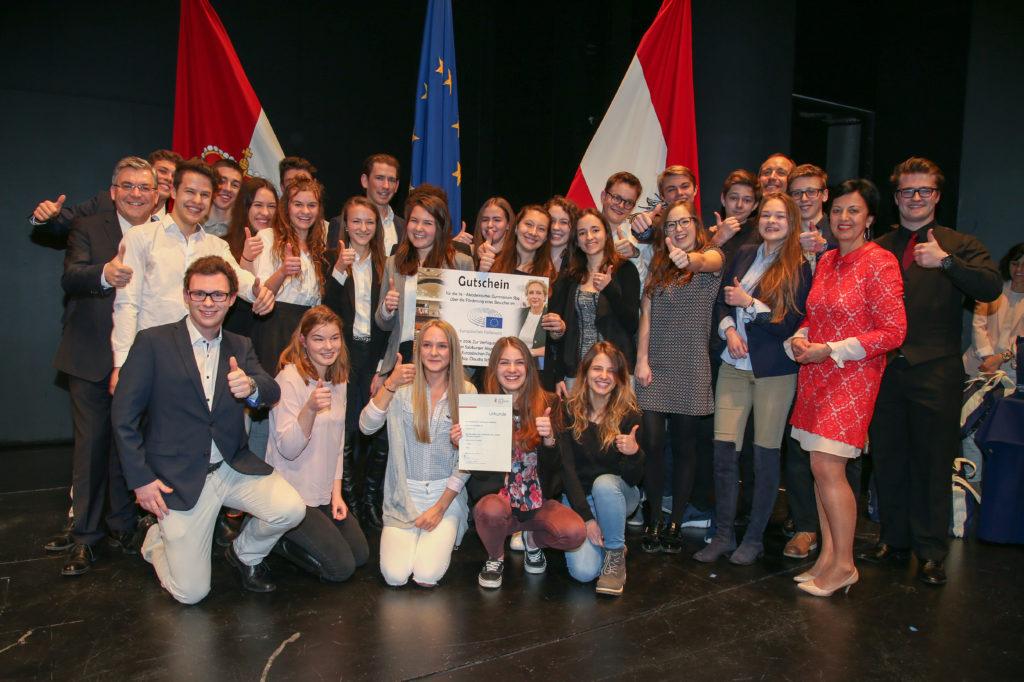 EU your vision - Siegerklasse 7e Akademisches Gymnasium Sbg