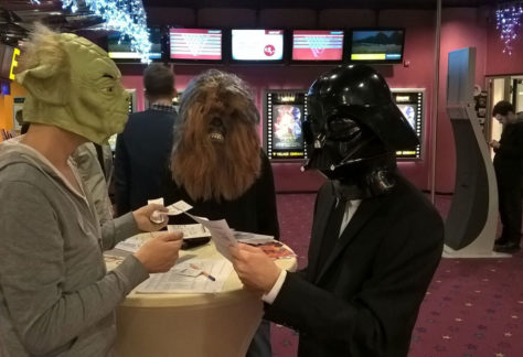 Star Wars Europapremiere im Village Cinema Cineplexx Vienna