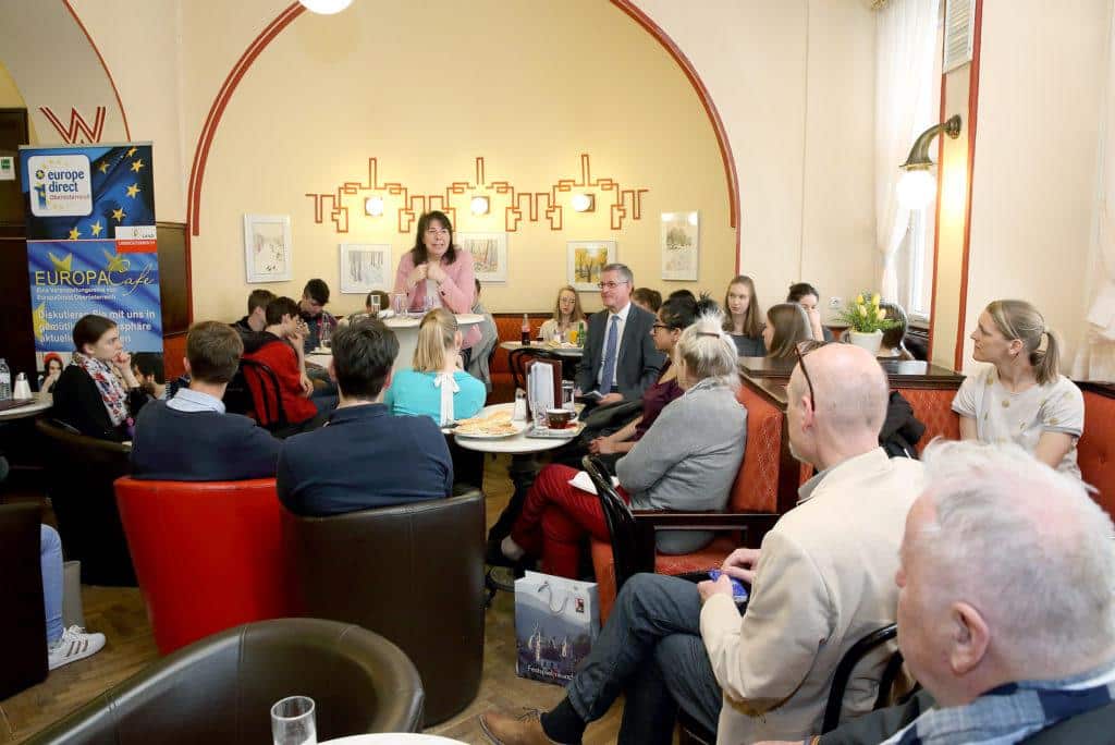 EuropaCafe am 10. April 2018 in Linz