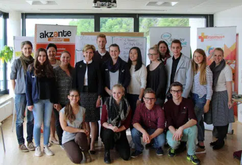 EU-Diskussion mit SchulsprecherInnen in Salzburg