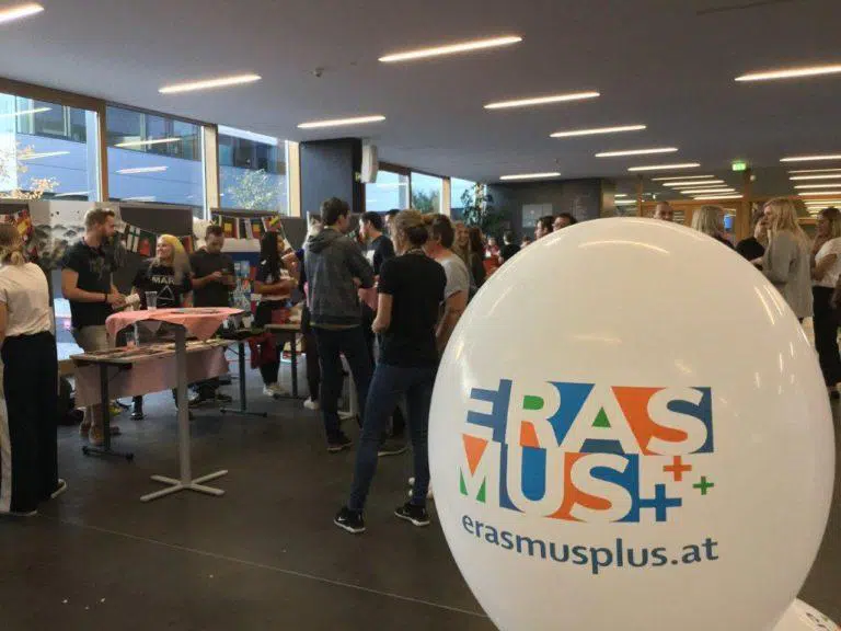 Mehr über den Artikel erfahren Erasmus+-Fest an der FH Dornbirn