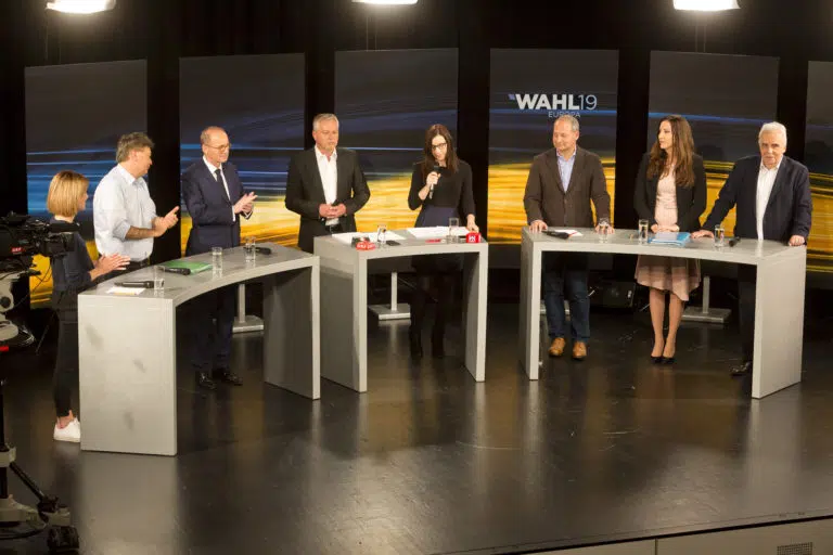 Read more about the article Podiumsdiskussion der EP-Spitzenkandidaten in Rankweil