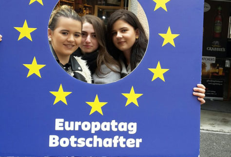 Europatag 2017 Salzburg Tracking Europe unterwegs