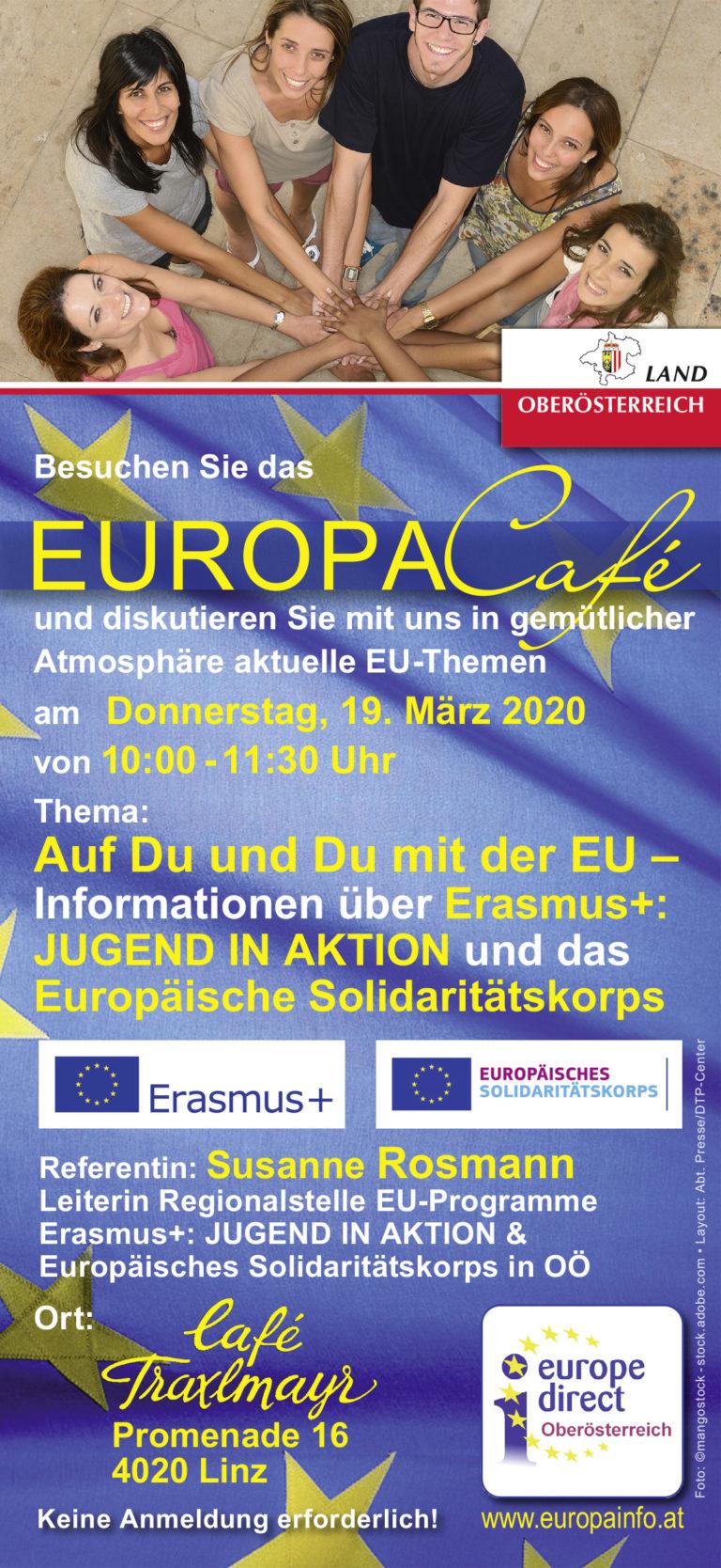 EuropaCafe am 19.3.2020