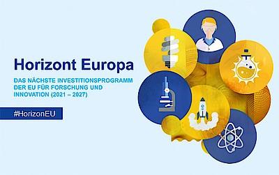 Logo Horizont Europa