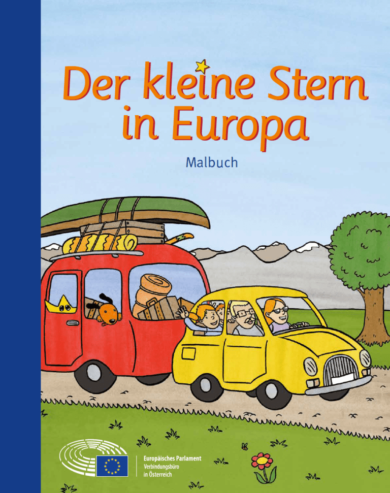 Mehr über den Artikel erfahren Der kleine Stern in Europa – Malbuch