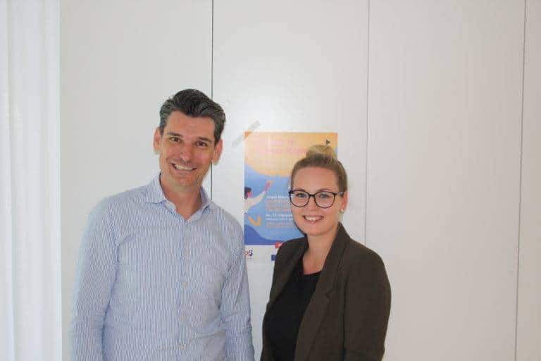 Jürgen Krämer und Theresa Baur