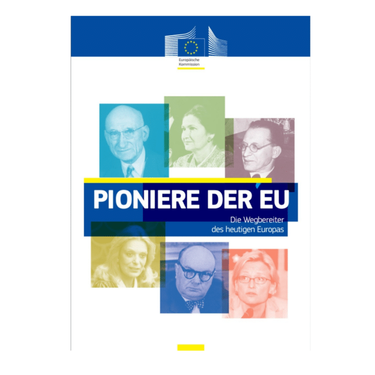 Read more about the article Pioniere der EU und Leitfaden zur EU – neue Broschüren der Europäischen Kommission