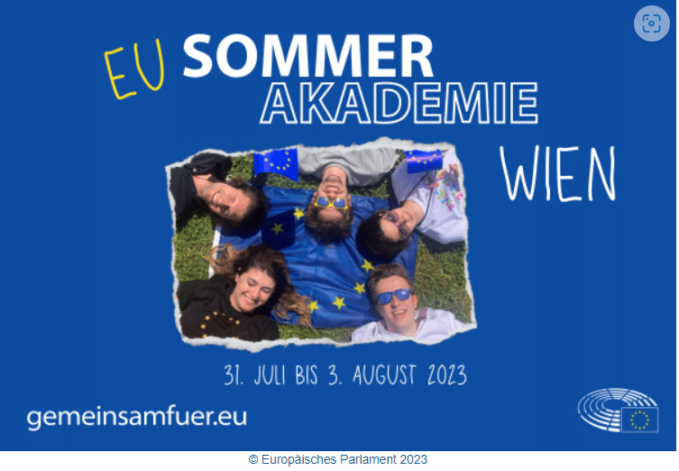 Mehr über den Artikel erfahren EU-Sommerakademie in Wien von 31. Juli bis zum 3. August 2023