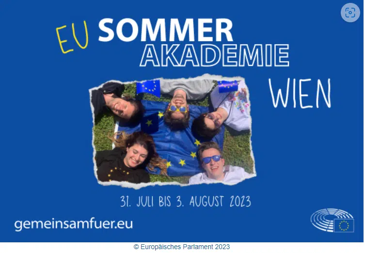Read more about the article EU-Sommerakademie in Wien von 31. Juli bis zum 3. August 2023