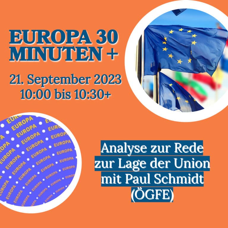 Mehr über den Artikel erfahren Rede zur Lage der EU