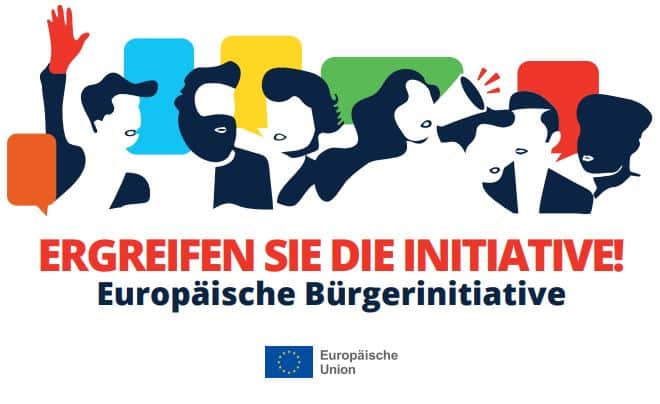 Mehr über den Artikel erfahren Ergreifen Sie die Initiative! Europäische Bürgerinitiative : Ihre Möglichkeit zur Einflussnahme auf die EU-Politik (Postkarte)